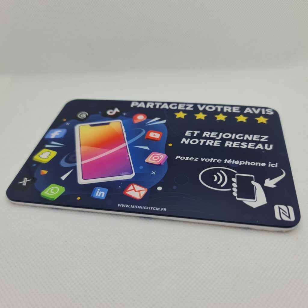 Plaque multi réseaux plaque nfc multiréseaux